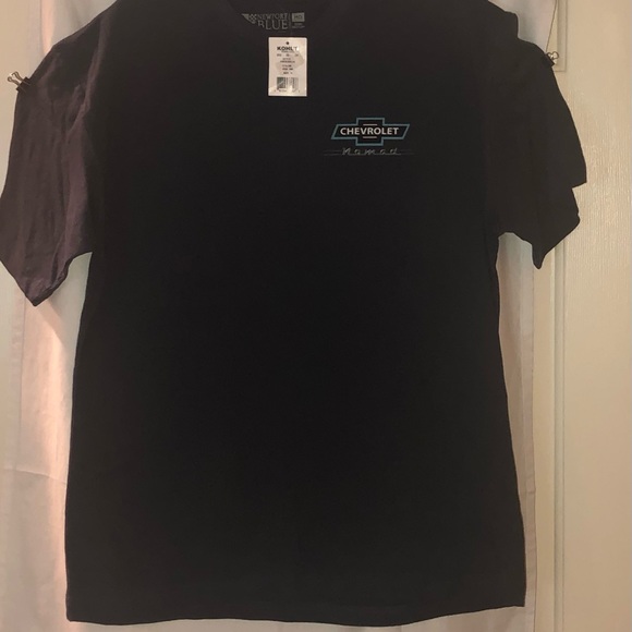 Newport blue Chevrolet nomad tri-five car graphic tee shirt size medium M NWT - Picture 14 of 14
